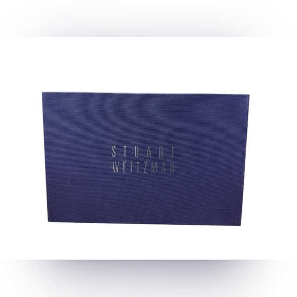 Stuart Weitzman NWT Loopthru Buff Whips Heel Snake Print Size 7M - Picture 8 of 9